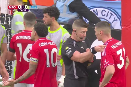 Nottingham Forest VS Manchester City Highlight