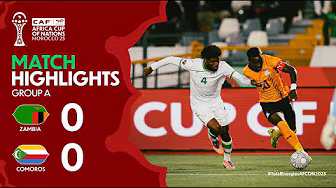 HIGHLIGHTS | Zambia 🆚 Comoros | #TotalEnergiesAFCON2025 - Group A