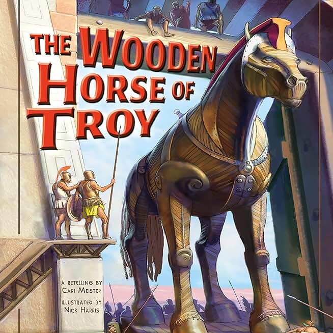 The Wooden Horse of Troy: Greek Myths