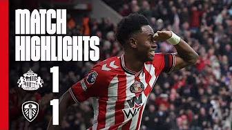 Adingra Scores First Goal | Sunderland AFC 1 - 1 Leeds United | Premier League Highlights