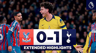 Crystal Palace 0-1 Spurs | Premier League Extended Highlights