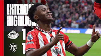 Extended Highlights | Sunderland AFC 1 - 1 Leeds United