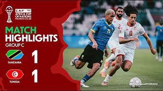 HIGHLIGHTS | Tanzania 🆚 Tunisia | #TotalEnergiesAFCON2025 - Group C | ملخص مباراة تنزانيا وتونس
