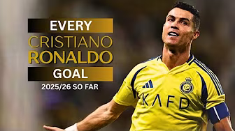 Cristiano Ronaldo Still Has It | All 13 Goals in 2025/26 so far🔥⚽