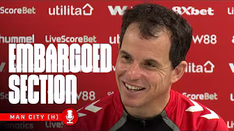 Manchester City Press Conference | The Embargoed Section