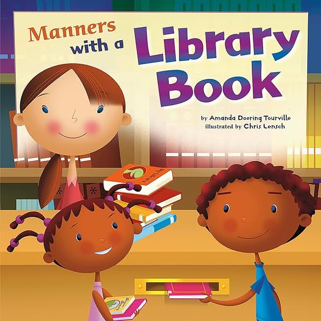 Manners with a Library Book: Way to Be!: Manners (Unabridged)