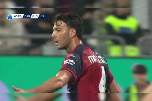Cagliari VS AC Milan Highlight