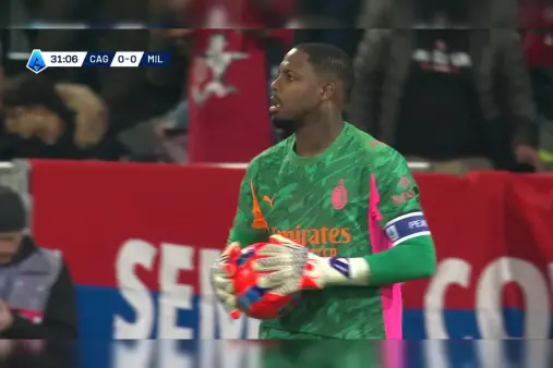 Cagliari VS AC Milan Highlight