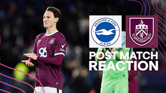 Hjalmar Ekdal On Tough Defeat To Brighton | REACTION | Brighton 2-0 Burnley