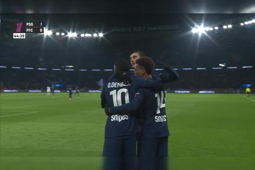 Paris Saint-Germain VS Paris FC Highlight