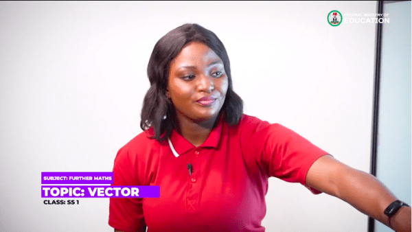 1 Vectors in two dimension