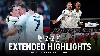 EXTENDED HIGHLIGHTS | Fulham 2-2 Liverpool | Reed's INSANE Equaliser In Added Time 🤯