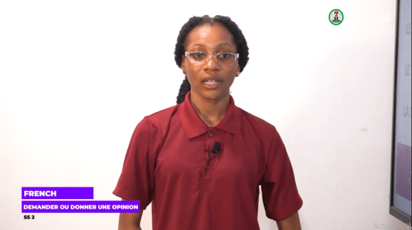 1 Demander/ donner une opinion