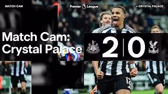 Malick Thiaw Thiaw Thiaw 🇩🇪 | Match Cam 🎥 Newcastle United 2 Crystal Palace 0