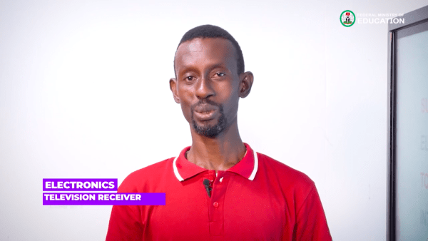 1 Television receiver