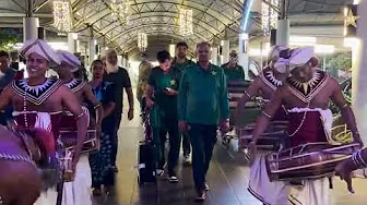 Travel Diary: Pakistan Team Arrives in Sri Lanka For 3️⃣ T20Is, Receives Traditional Welcome