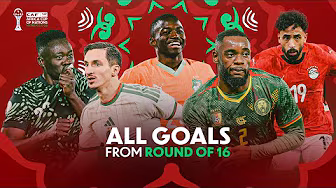 The Round of 16 in full, goals and celebrations. Presented to you by Danone. #TotalEnergiesAFCON2025