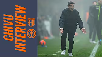 CHIVU: "SQUADRA MATURA CHE CAPISCE QUESTO GENERE DI PARTITE" 🎙️ | INTERVIEWS 🖤💙