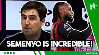 Semenyo DESERVED THAT | Andoni Iraola on Semenyo's late winner against Spurs
