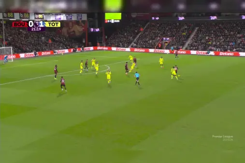 Bournemouth VS Tottenham Hotspur Highlight