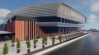 Everton's new stadium – but make it in Minecraft 🧱 Created by ‪@LXofficial_‬