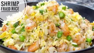Shrimp Fried Rice | Simple Shrimp and Vegetable Fried Rice | Fried Rice Recipe Without Soy Sauce (2026) poster
