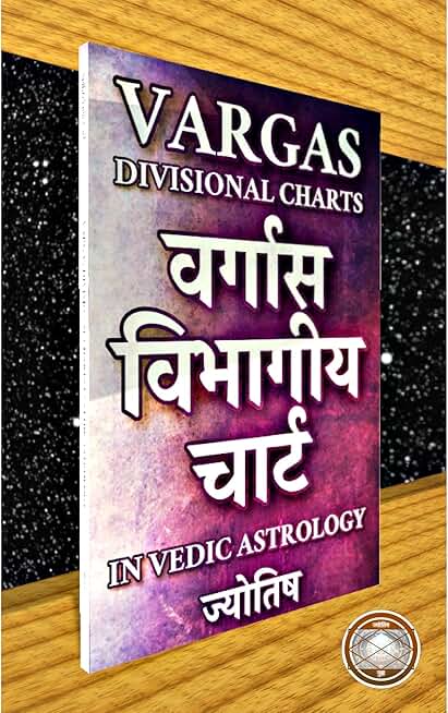 Vargas Divisional Charts in Vedic Astrology: Auspicious & Malefic Planets in the 16 Divisions of D1, D2, D3, D4, D7, D8, D9, D10, D12, D16, D20, D24, D27, D30, D40, D45 - Rasi, Hora, Navamsa, Etc.