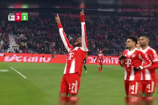 Bayern Munich VS Wolfsburg Highlight