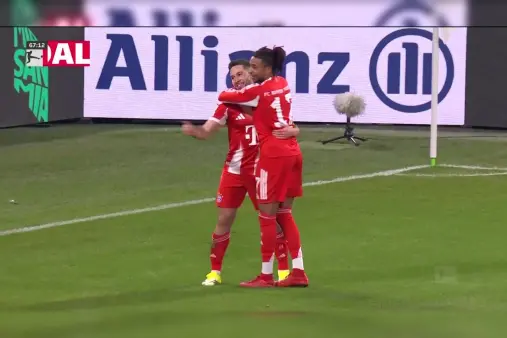 Bayern Munich VS Wolfsburg Highlight