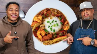 Cooking Seafood & Chicken Gumbo with @LATRYGUY (2026) poster