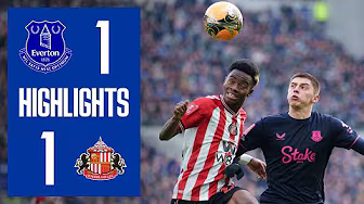 EVERTON 1-1 SUNDERLAND (0-3 on pens) | FA Cup highlights
