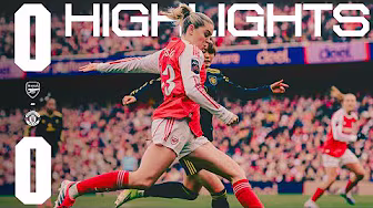 POINTS SHARED IN N5 | HIGHLIGHTS | Arsenal vs Manchester United (0-0) | WSL