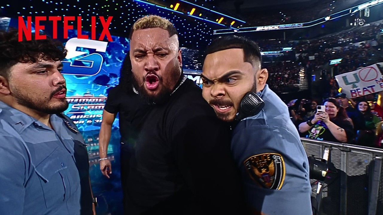 Solo Sikoa gets ARRESTED after framing Jacob Fatu | WWE SmackDown | 7/18/2025