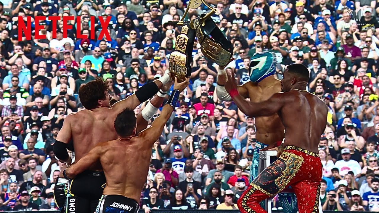 Tag Team Title Six-Pack TLC Match CHAOS | WWE SummerSlam | 8/3/2025