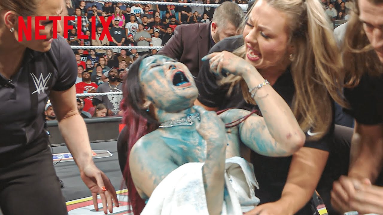 The Kabuki Warriors attack Rhea Ripley & IYO SKY | WWE Raw | 9/29/25