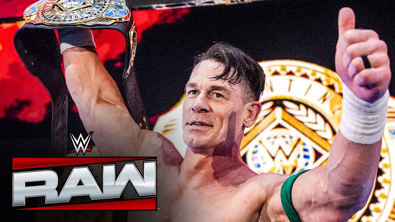 Monday Night Raw Cold Open | Relive John Cena's EPIC Intercontinental Title win
