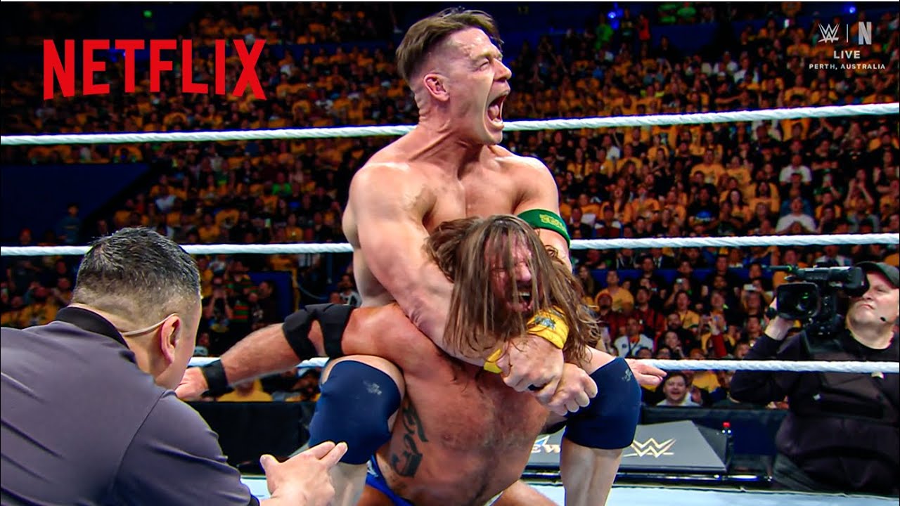 John Cena and AJ Styles Pro Wrestling Tribute Compilation | WWE Crown Jewel | 10/11/25