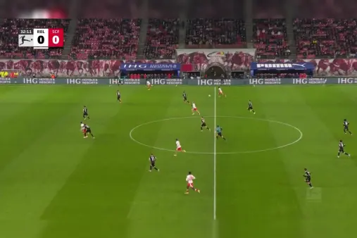 RB Leipzig VS Freiburg Highlight