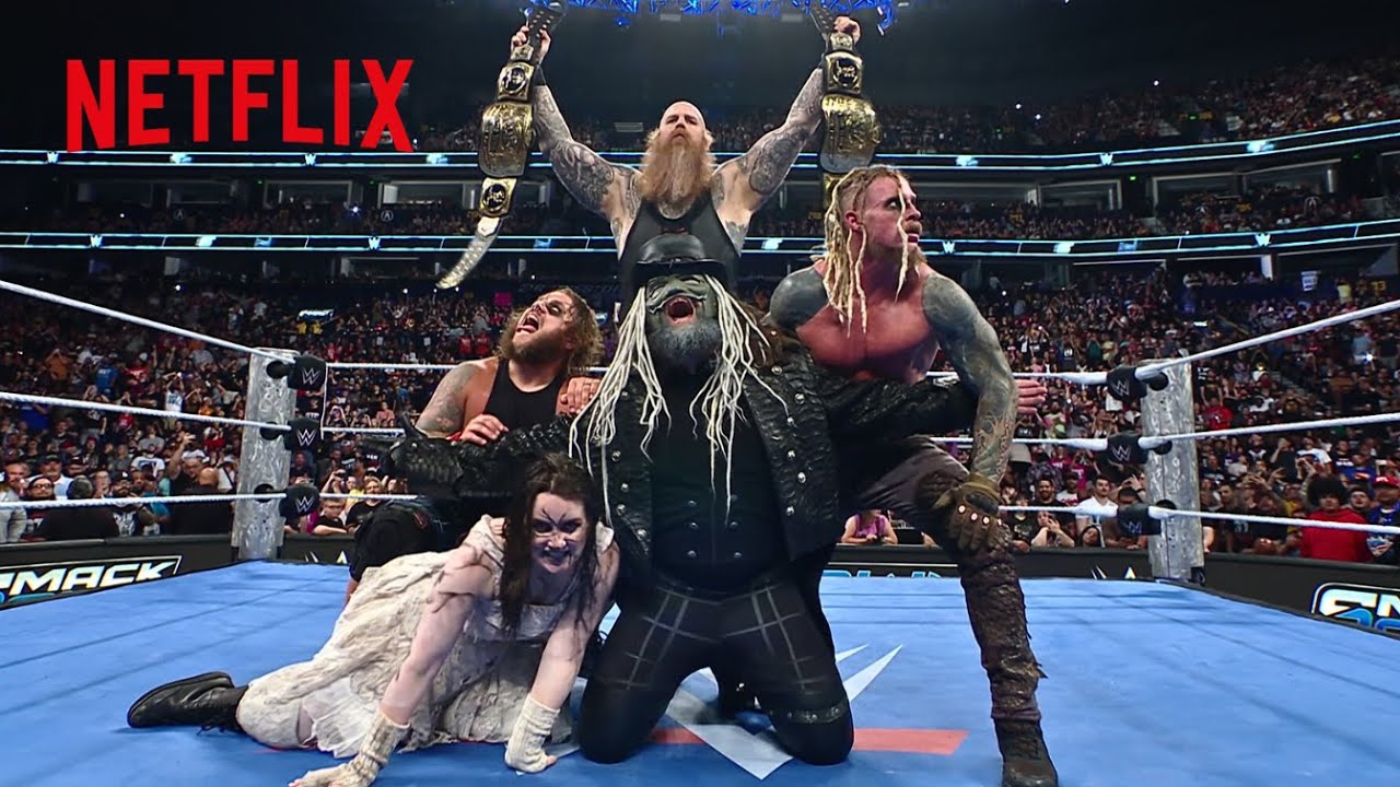 The Wyatt Sicks win the WWE Tag Team Championships | WWE SmackDown | 7/11/2025