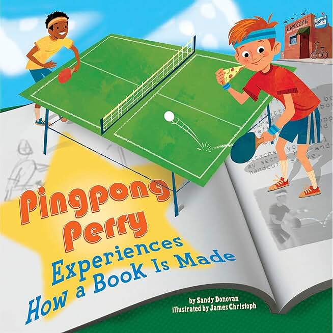 Pingpong Perry Experiences How a Book Is Made: In the Library (Unabridged)