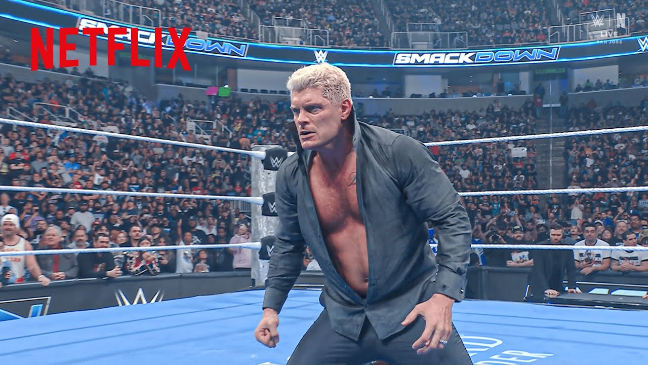 An impromptu match between Cody Rhodes & Drew McIntyre turns chaotic | WWE SmackDown | 10/17/25