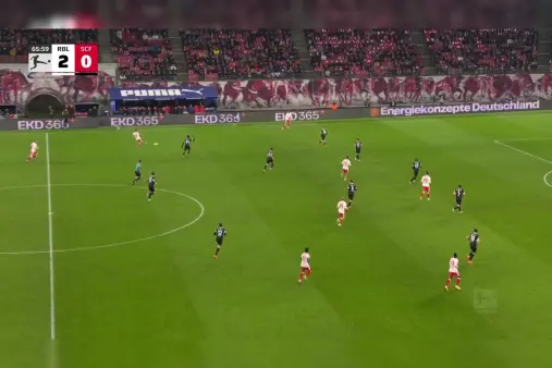 RB Leipzig VS Freiburg Highlight