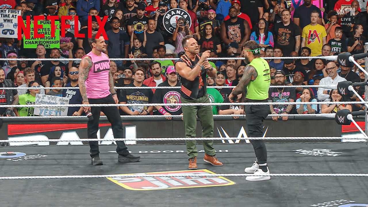 Things get heated between CM Punk, LA Knight & Jey Uso | WWE RAW | 10/6/25