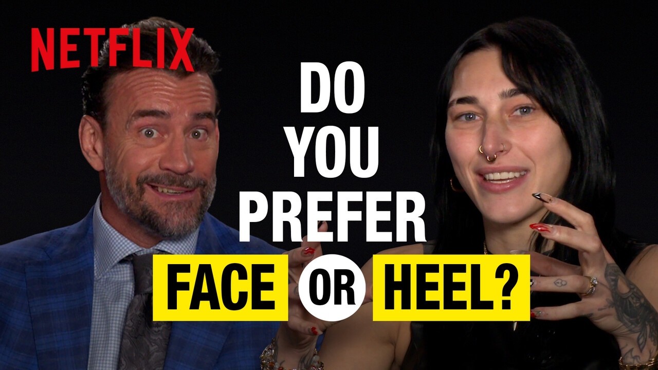 CM Punk & Rhea Ripley Explain Wrestling Insider Terms | WWE: Unreal | Netflix