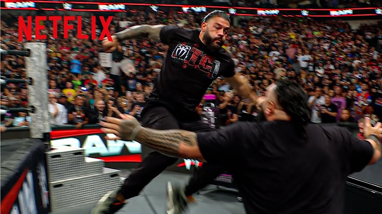 Chaos between Roman Reigns and Bronson Reed before their Australian Street Fight | WWE Raw | 10/6/25