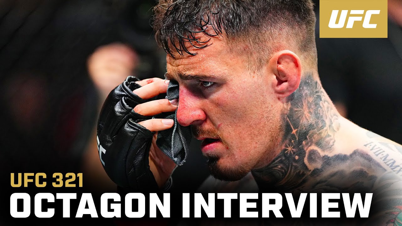 Tom Aspinall Octagon Interview | UFC 321