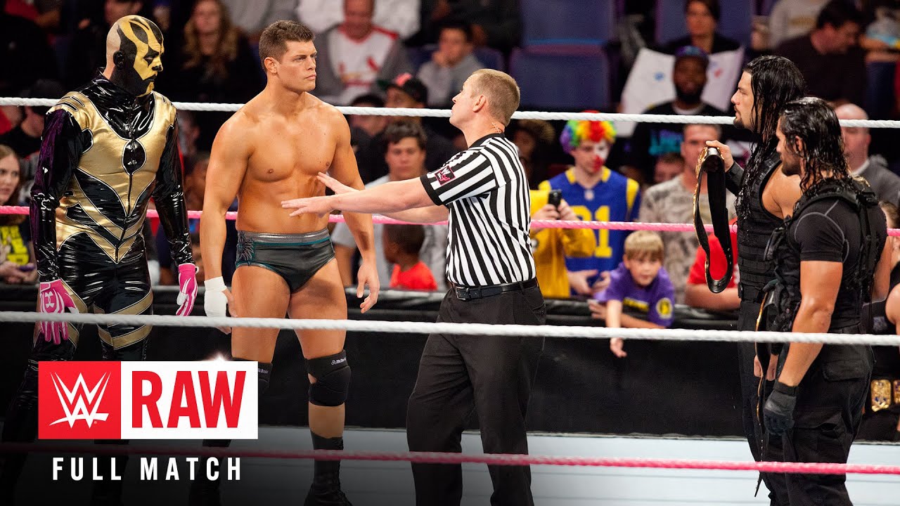 FULL MATCH: Rhodes & Goldust vs. Rollins & Reigns | WWE Tag Team Title Match: Raw, Oct. 14, 2013