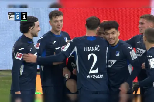 Hoffenheim VS Borussia Mönchengladbach Highlight