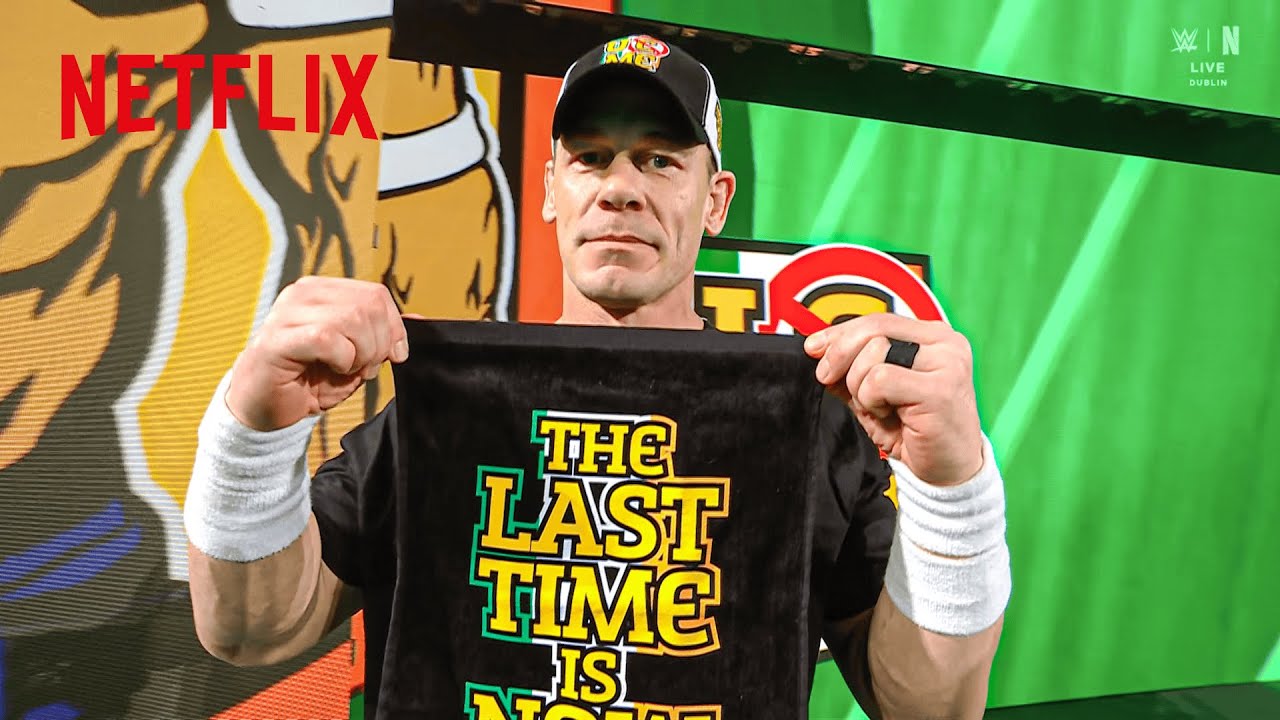 John Cena Makes His Entrance in Dublin For the Final Time | WWE SmackDown | 8/22/25