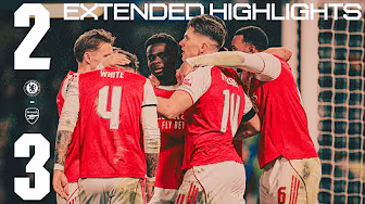 EXTENDED HIGHLIGHTS | Chelsea vs Arsenal (2-3) l White, Gyokeres & Zubimendi goals l Carabao Cup